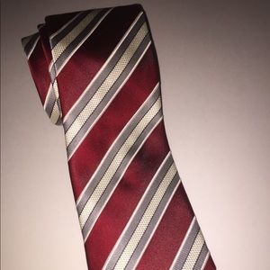 Donald J. Trump Red Stripe Neck Tie